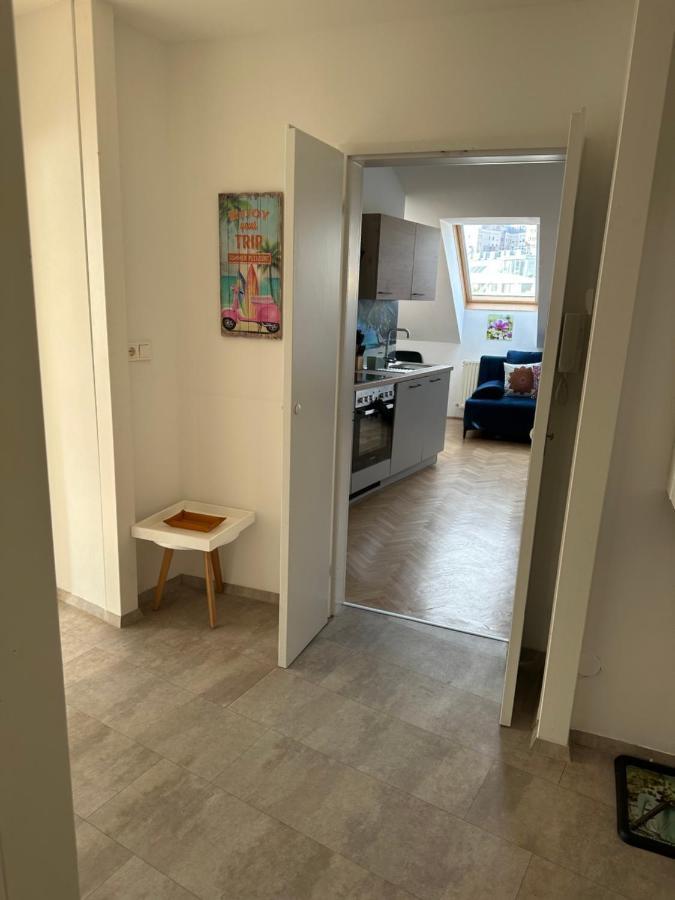 Klimatisiertes Dachgeschoss City Apartment In Zentrum Wiens Екстериор снимка