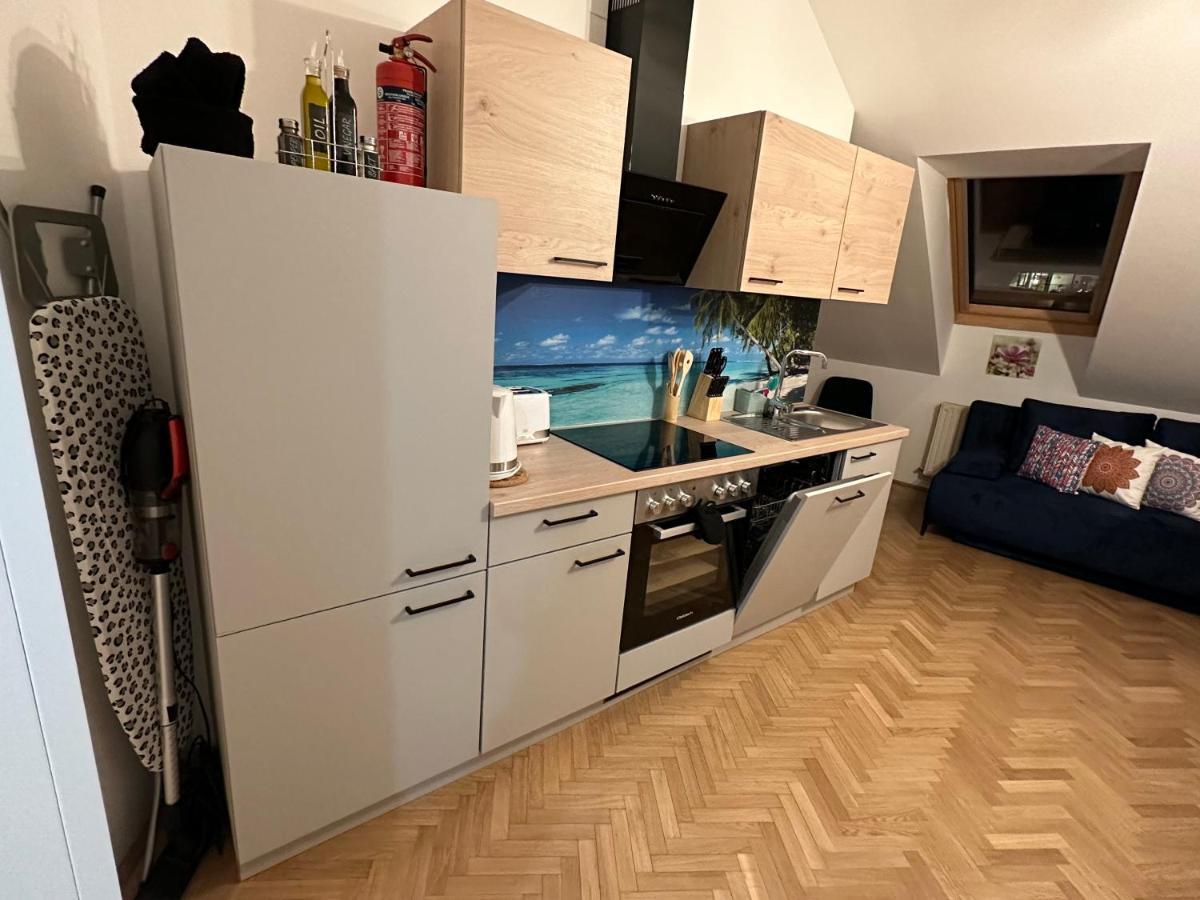 Klimatisiertes Dachgeschoss City Apartment In Zentrum Wiens Екстериор снимка